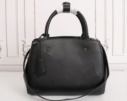 High-quality luxury designer Montaigne Bagshoulder messenger bag ladies fashion bag classic leather embossed zipper handbag BRITTANY#M41046