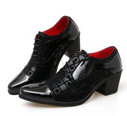 Luxury Men Oxford Shoes Snake Skin Prints Classic Style Dress Leather Shoe Black Lace Up Pointed Toe Formal boots