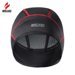 Winter Men Cycling Cap Windproof Thermal Warm Ice Ski Skiing Running Head Sport Riding Road Bike Bicycle Caps MTB Headwear & Masks