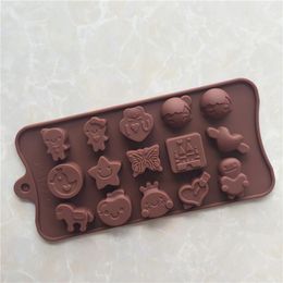 Baking & Pastry Tools Lover Gift Love Schoolboy Girl Student Chocolates Ice Block Model Stampini In Silicone Mould Halloween Ice-cubes