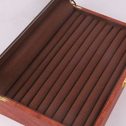 Wooden 9 Slots Ring Box Tray Shop Display Case Organiser Jewellery Collect Holder