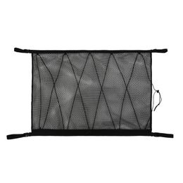 Car Organizer Portable In-Car Ceiling Storage Net Vehicle Pocket Roof Interior Cargo Bag Trunk Pouch