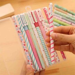 Jonvon Satone 30pcs (3 Box Set) Gel Pen Korean Stationery Watercolour Pen Gel Pens Set Colour Stationery School Supplies Wholesale 210330