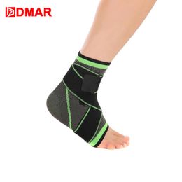 Ankle Support DMAR 1 Pair Sports Strap Guards Protectors Basketball Climbing Outdoor Fitness Ankles Brace Gym Home
