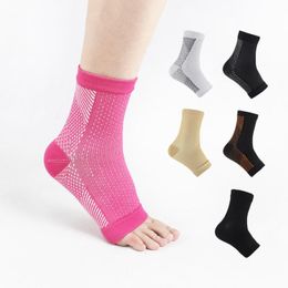 Ankle Support 20pairs Elastic Protect Nylon Breathable Sports Protection Men Women Size Compression Foot Protector Sleeve