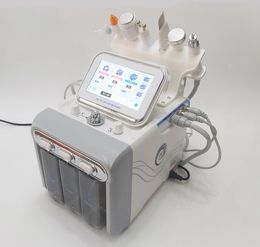 6 in 1 hydro dermabrasion machine ultrasonic rf skin rejuvenaiton skin scrubber cold hammer hydra dermabrasion facial wrinkle removal Machine