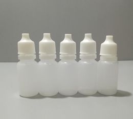2021 2ML 100pcs/LOT LDPE PE Plastic Dropper Bottles With Tamper Proof Caps & Tips Safe Vapour