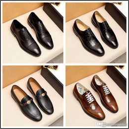 L5 Semi-formal PU LEATHER LUXURY MEN's Brogue SHOES DESIGNER Contrast Green Orange Nigeria Graceful Man DRESS SHOES Big Size 45 33