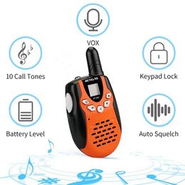 RT602 Kids Walkie Talkie Set Çocukları 2 Yolu Kısa Radyo PMR446 PMR 446MHz 0.5W 2pcs