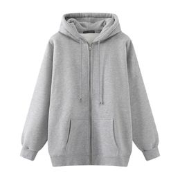 brandy melville black zip up moletom com capuz