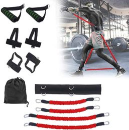 Resistance Bands Body Exercise Band Set Leg Strength Boxing Training Jump Fitness Crossfit Pull Rope Booty Bouncing Trainer