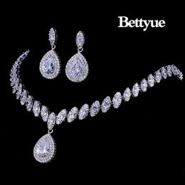 Bettyue Brand Fashion New Jewellery Sets AAA Multicolor Zircon Gothic Personality Bridal Jewellery For Woman Wedding Charm Gift H1022
