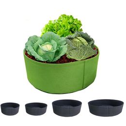 Planters & Pots Big 50-127cm Vegetable Planter Grow Bags Pot For Plants Home Garden Tools Strawberry Fabric Jardin Growing T1