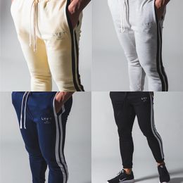 Running Sweatpants Men's Joggers Pants Cotton Bodybuilding Skinny Sport Tracpants Gym Fitness Trousers Male Jogging Sportswear X0628