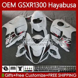 OEM Fairings For SUZUKI Hayabusa GSXR-1300 2014 2015 2016 2017 2018 2019 77No.82 GSXR 1300 CC GSX R1300 08-19 1300CC GSXR1300 08 09 10 11 12 13 Injection Body Gloss white