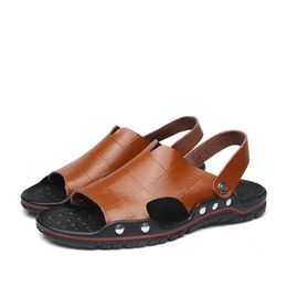 Breathable Outdoor Lawn Sandals Casual Wholesale Luxurys Designers flip-flops soft bottom trendy Sandy beach shoes