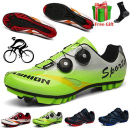Cycling Footwear Sapatilha Ciclismo Mtb Fest Speeding Sneakers Men Bicycle Breathable Self-Locking Mountain Bike Athletic Racing Shoes