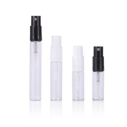 Portable Glass Perfume Bottle 2ml 3ml 5ml Mini Cosmetic Spray Tube With Sprayer Scent Pump Atomizer For Travel