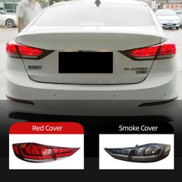 1 Set For Hyundai Elantra 2016 2017 2018 Car Styling LED Tail Lamp DRL Tail Light Dynamic Signal Brake Reverse auto Accessories