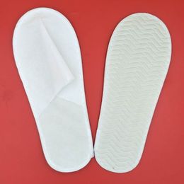 Anti-slip Disposable Slippers Travel Hotel SPA Home Guest Shoes Breathable Soft Slipper