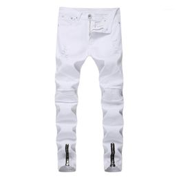 Buy Zipper Leg Men Jeans Online 