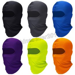 Ski Mask Cap Ice Silk UV Protection Full-Face For Women and Men Outdoor Sports Windproof Cap Cycling Beanie Hat