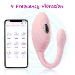 NXY Eggs Electric Shock Vibrator for Women Wearable Panties Vibrating Wireless Remote Control Jump Vigina Ball Sex Toys 1208