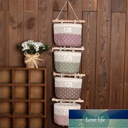 4pcs Wall Hanging Organiser Bag Lace Trim Wall Storage Container Bag Lace Storage Bag (Purple & Green & Coffee & Pink) Factory price expert design Quality Latest Style