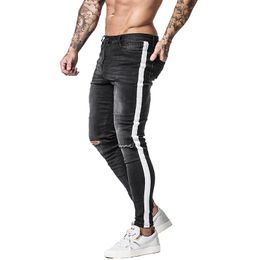 Jeans Men Skinny Jeans for Men 2020 Stretch Ripped Pants Streetwear Denim Jeans Hommes zm42