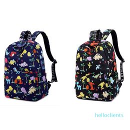 Cute Animal Digital Printing Children Backpack for Boys Girls Kids Waterproof School Bag Casual Travel Satchel Grade 1-3