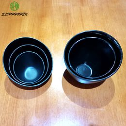 Black Frost Vegetable Bowl A5 Melamine Dinnerware Restaurant Hotel Commercial Tableware Cafeteria Chafing Dish Dish-Washing Machine