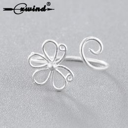 Cluster Rings Cxwind Animal Jewellery Pretty Butterfly Hollow Chic Ring For Women Fashionable Unique Adjustable Tail