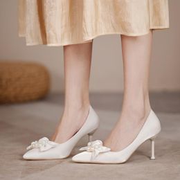 Scarpe eleganti 2021 Summer Fashion High Heels Ladies Stiletto Basic con tallone altezza 7 cm Zapatillas Mujer