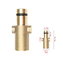 High-Quality Pressure Washer 1/4" Quick Connector Adapter Fitting for Nilfisk Gerni Series