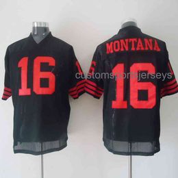1990 football Jersey Miles Sanders Joe Montana Jerseys Stitched Any Name Number