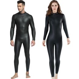 Swim Wear Men's And Women's 3MM CR Triathlon Wetsuit Super Elastic Leather Smooth Skin One-Piece Cold Warm Neoprene