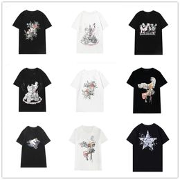 2021 Mens fashion t shirt Designers Men S Clothing black white tees Short Sleeve 625 women's casual Hip Hop Streetwear t-shirt