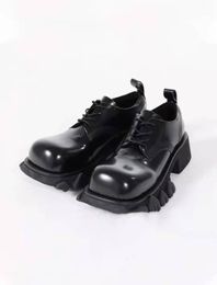 2021 top fashion platform designer shoes triple black oversized men's and women's casual party dress calfskin