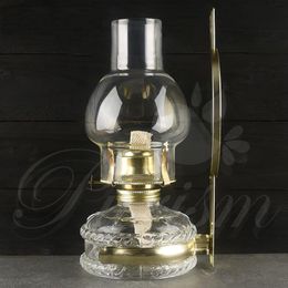 country style lighting NZ - Table Lamps Transparent Retro Glass Kerosene Lamp Classic Lantern Mantelpiece Oil Candle Holder Home Country Style Decorate Night Light