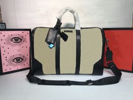 Luxury designer Supreme 45 CM Women Travel Bag Men Classic Duffel Bags Rolling Softsided Suitcase Luggage Set free ship