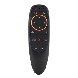 G10 G10S Pro Sprachfernbedienung 2,4G Wireless Air Mouse Gyroskop IR Lernen für Android TV Box HK1 H96 Max X96 Mini