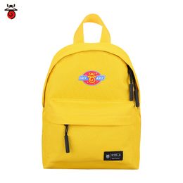 New Arrival Fashion Backpacks Simple Women Light Daypack Sac Anti-theft Bags Red Black Solid Colour Bag for Teen Girls