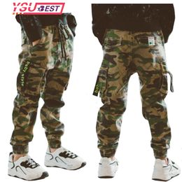 Camouflage Casual Cargo Hose für Kinder Hosen Kleidung Teenager Jogger Kleidung 3-14 Jahre