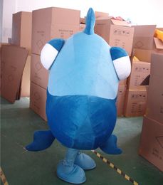 Mascot Costumes Ocean Animal Blue Whale Mascot Costume Animal Mascot Costumes Halloween Fancy Dress for Christmas Cosplay Halloween Party Ev