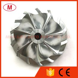 K27 5070-123-2022 54.50/77.00mm 7+7 blades Turbo Billet compressor wheel/Milling wheel for 5326-970-6290 Turbochrager Cartridge/CHRA/Core