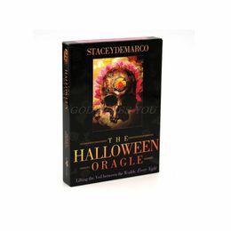 The Halloween Oracles Lifting Veil Between Worlds Tarot Cards Family Party Board Game games individual
