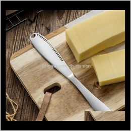 Kitchen Kitchen, Bar & Garden Drop Delivery 2021 Home Dining Multifunction Stainless Steel Butter Cutter Western Bread Jam Cheese Spreaders U