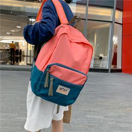 Backpack Niche Schoolbag Ins Style High School Girl Japanese Korean Version Large Capacity College Student