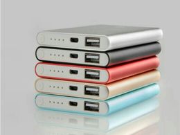 Ultra slim powerbank 5000/10000mAh power bank for mobile phone Tablet PC External battery Customizable LOGO 2022