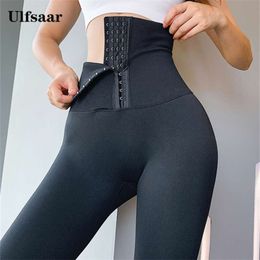 Women High Waist Legging Push Up Fitness Summer Legging Body Shaper Mujer Corset Slim 25% Spandex Elastic Leggings Sports Wear 210928